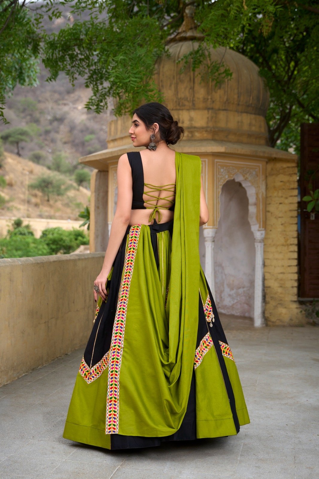 Navratri Lehenga Choli Pure Cotton - Image 3