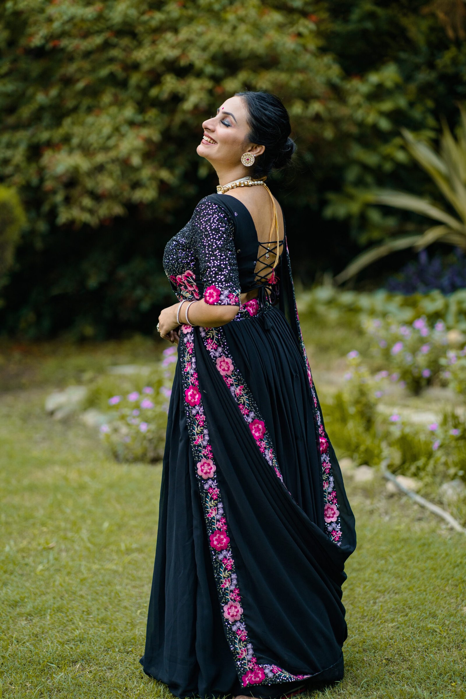 Lehenga Choli Georgette - Image 4
