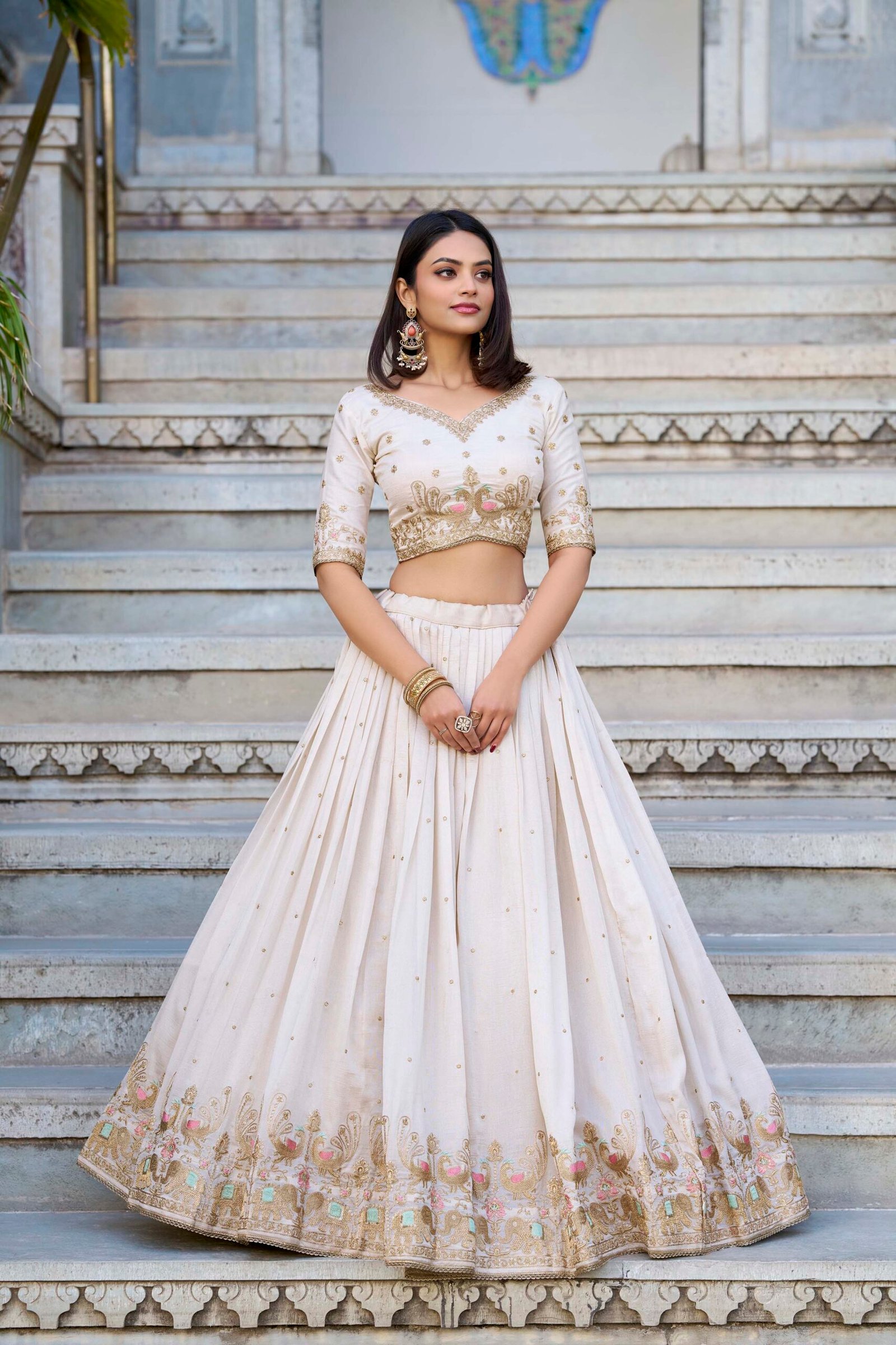 Lehenga Choli Vichitra Silk - Image 7