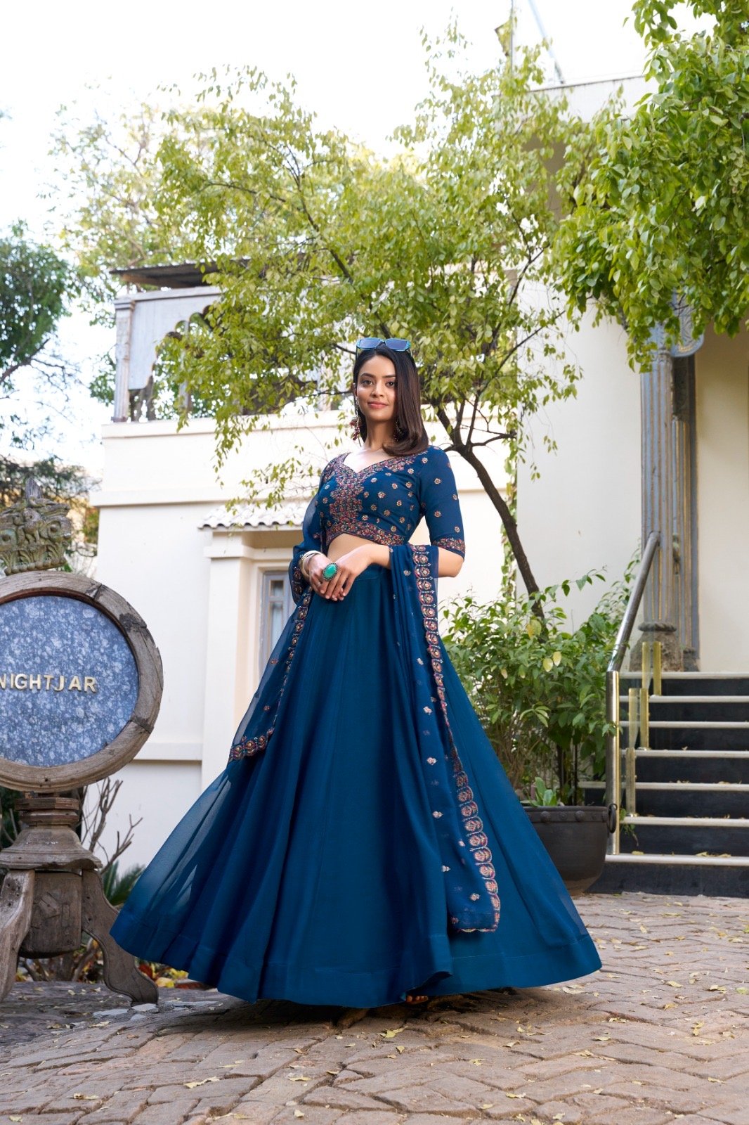 Lehenga Choli Georgette - Image 3