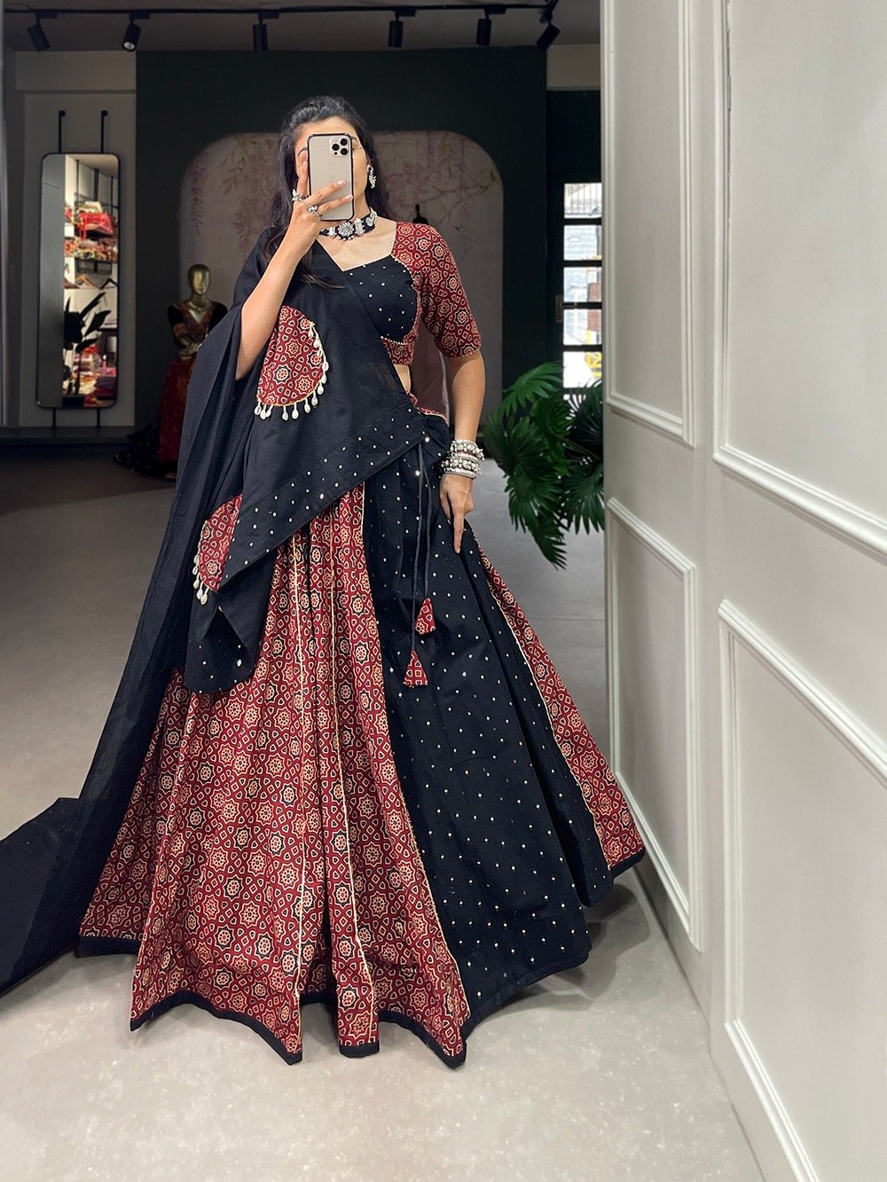 Navratri Lehenga Choli Pure Cotton - Image 6