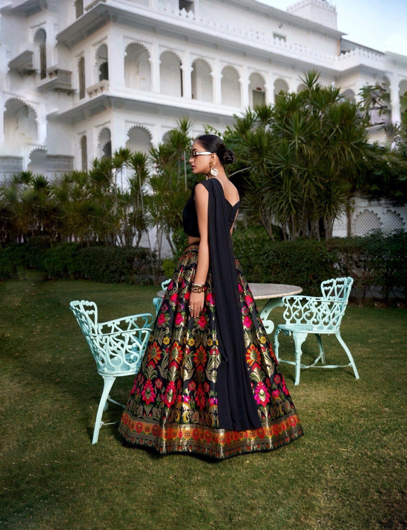 Coord Set Banarasi Silk - Image 4