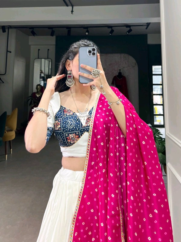 Navratri Lehenga Choli Pure Rayon - Image 4