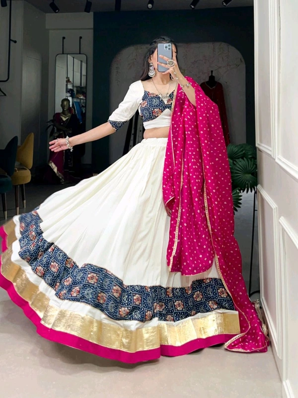 Navratri Lehenga Choli Pure Rayon - Image 3