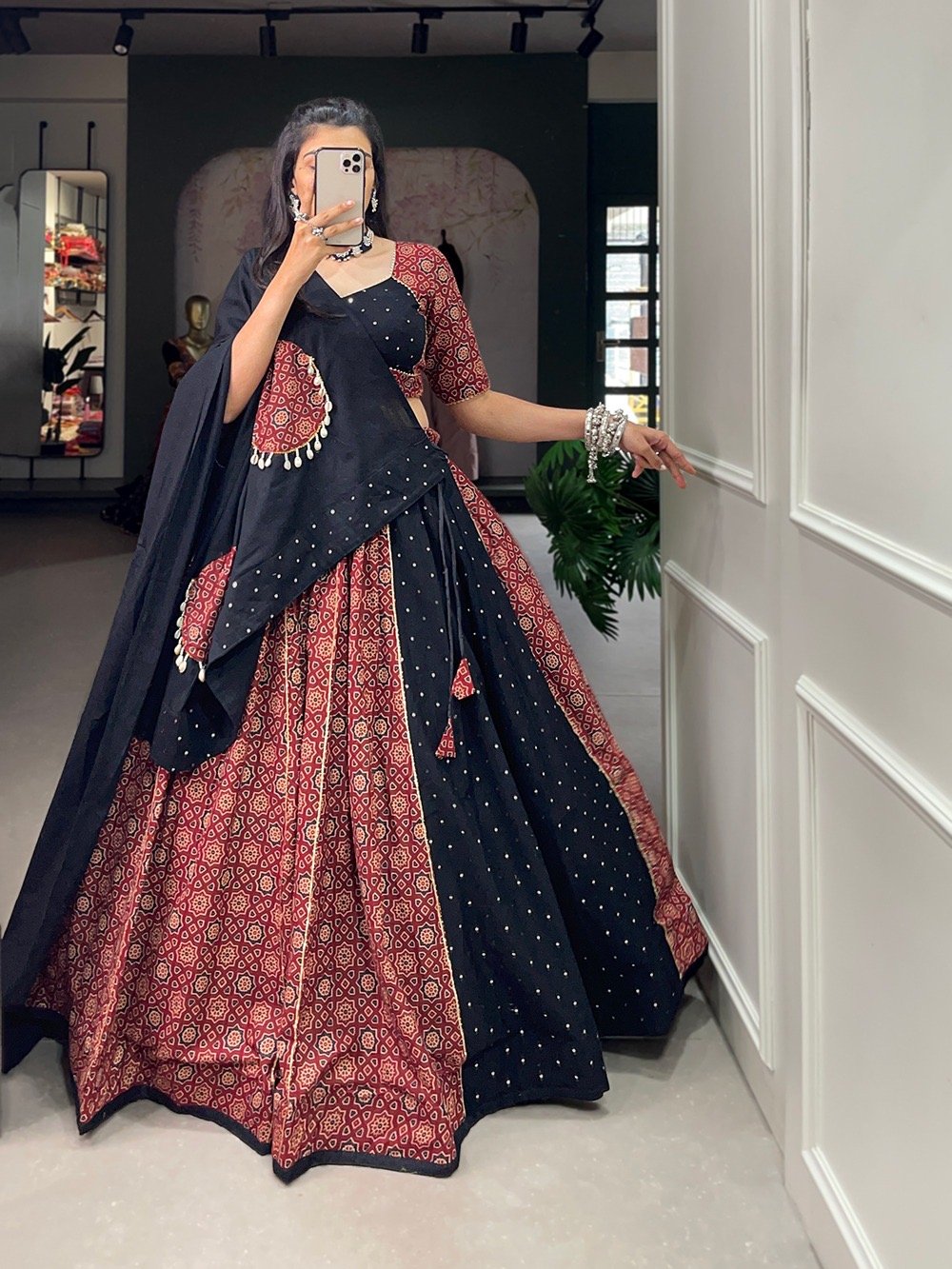 Navratri Lehenga Choli Pure Cotton - Image 5