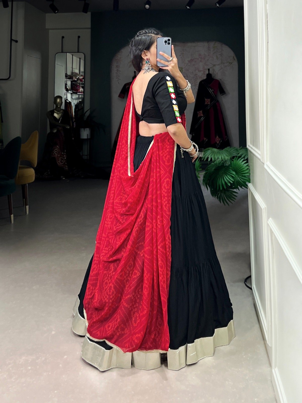 Navratri Lehenga Choli Rayon - Image 4