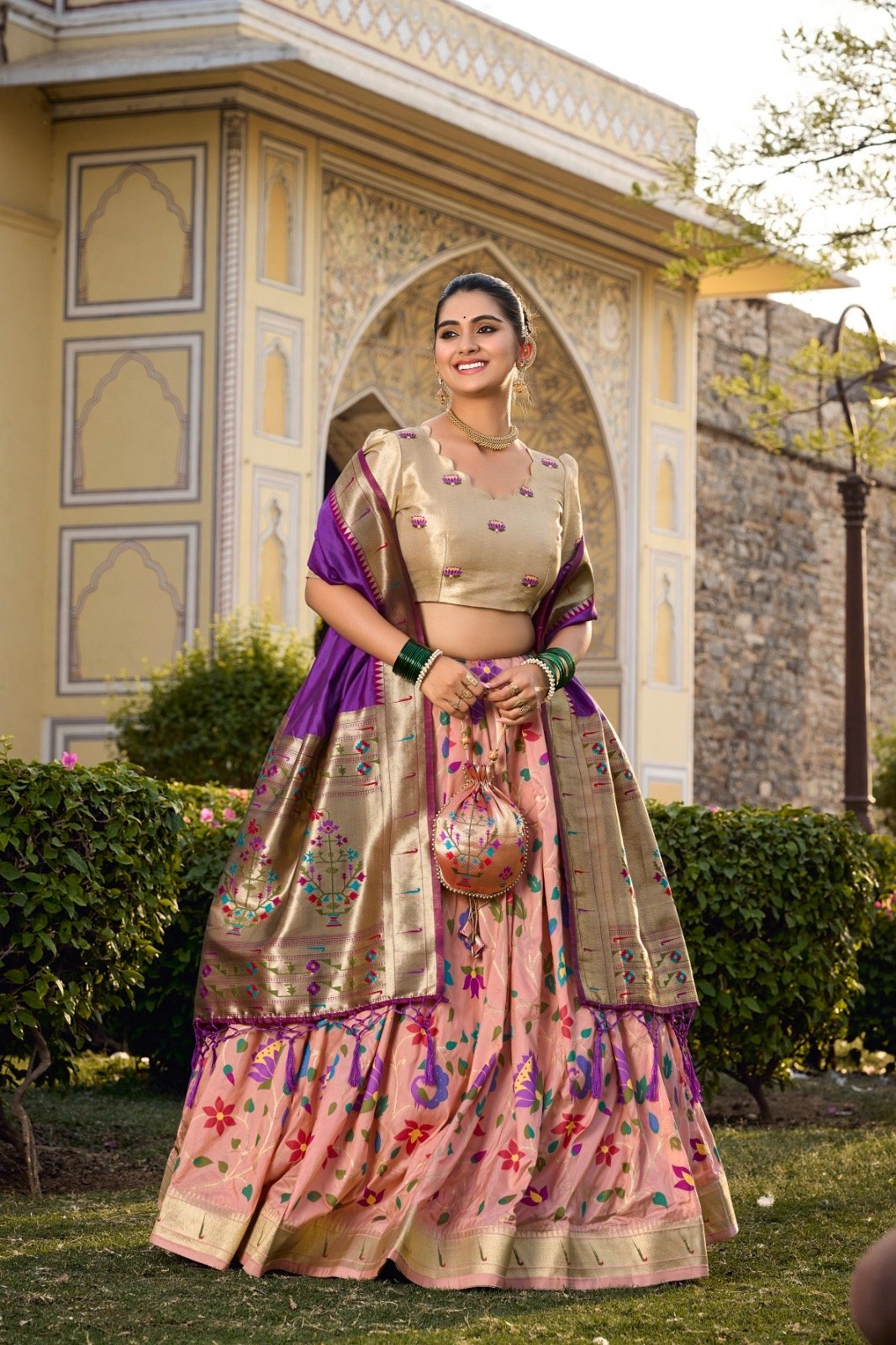 Lehenga Choli Paithani