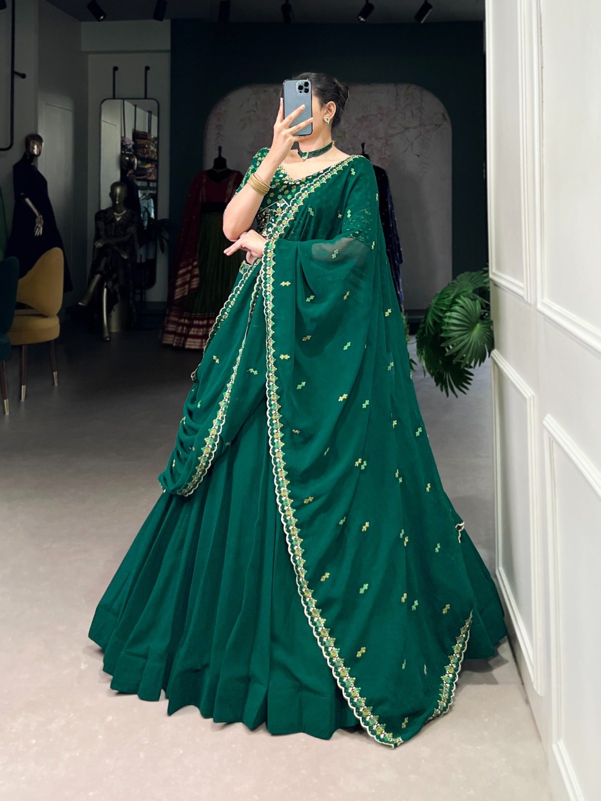 Lehenga Choli Georgette - Image 5