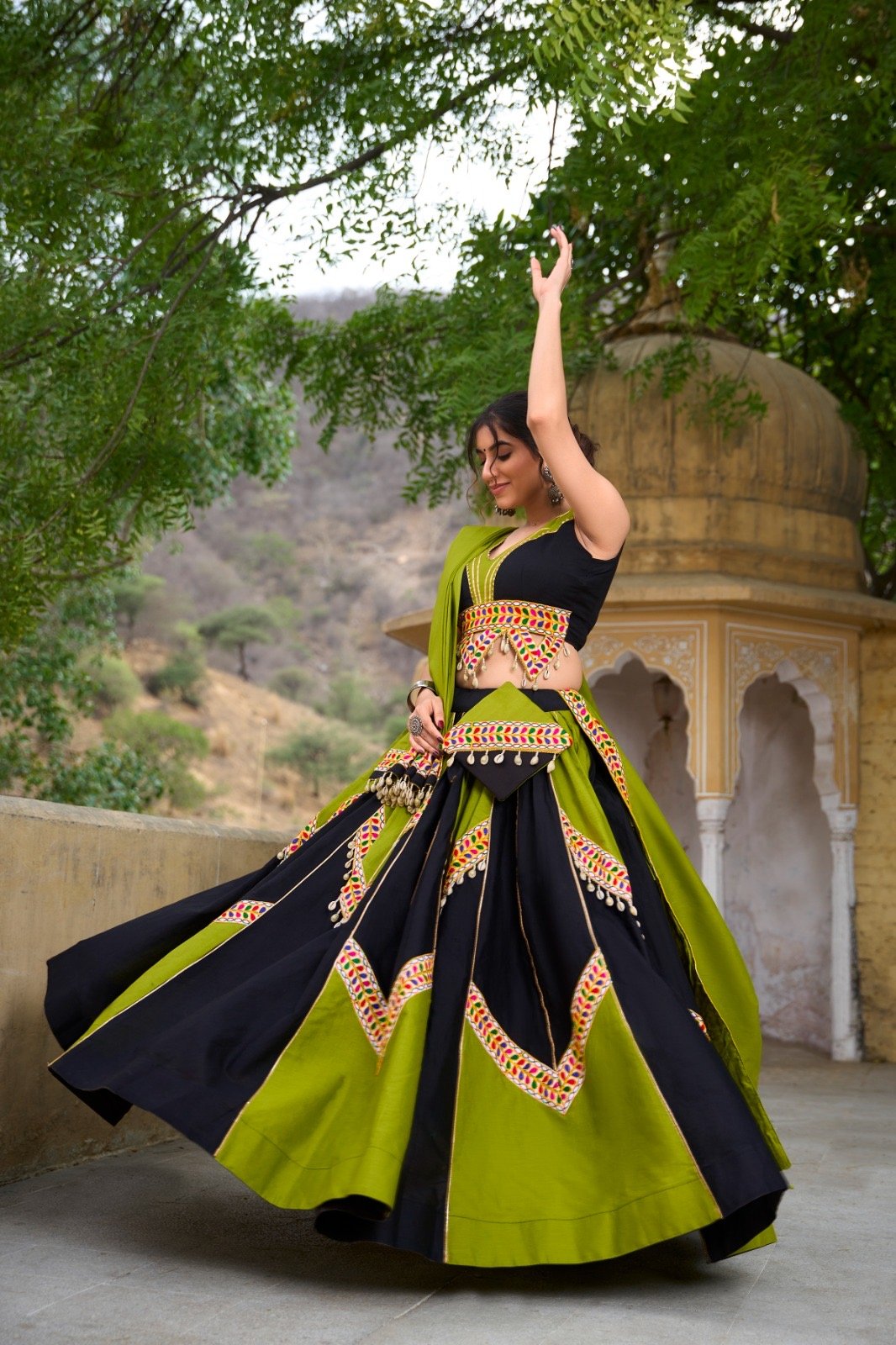 Navratri Lehenga Choli Pure Cotton - Image 6