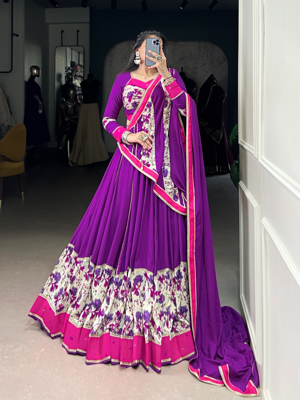 Lehenga Choli Pure Rayon - Image 2
