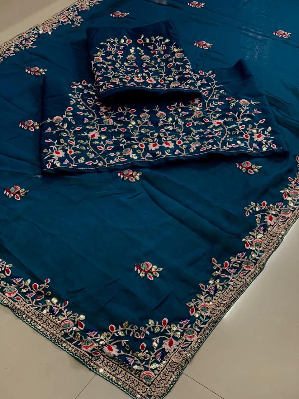 Saree Rangoli Silk - Image 8