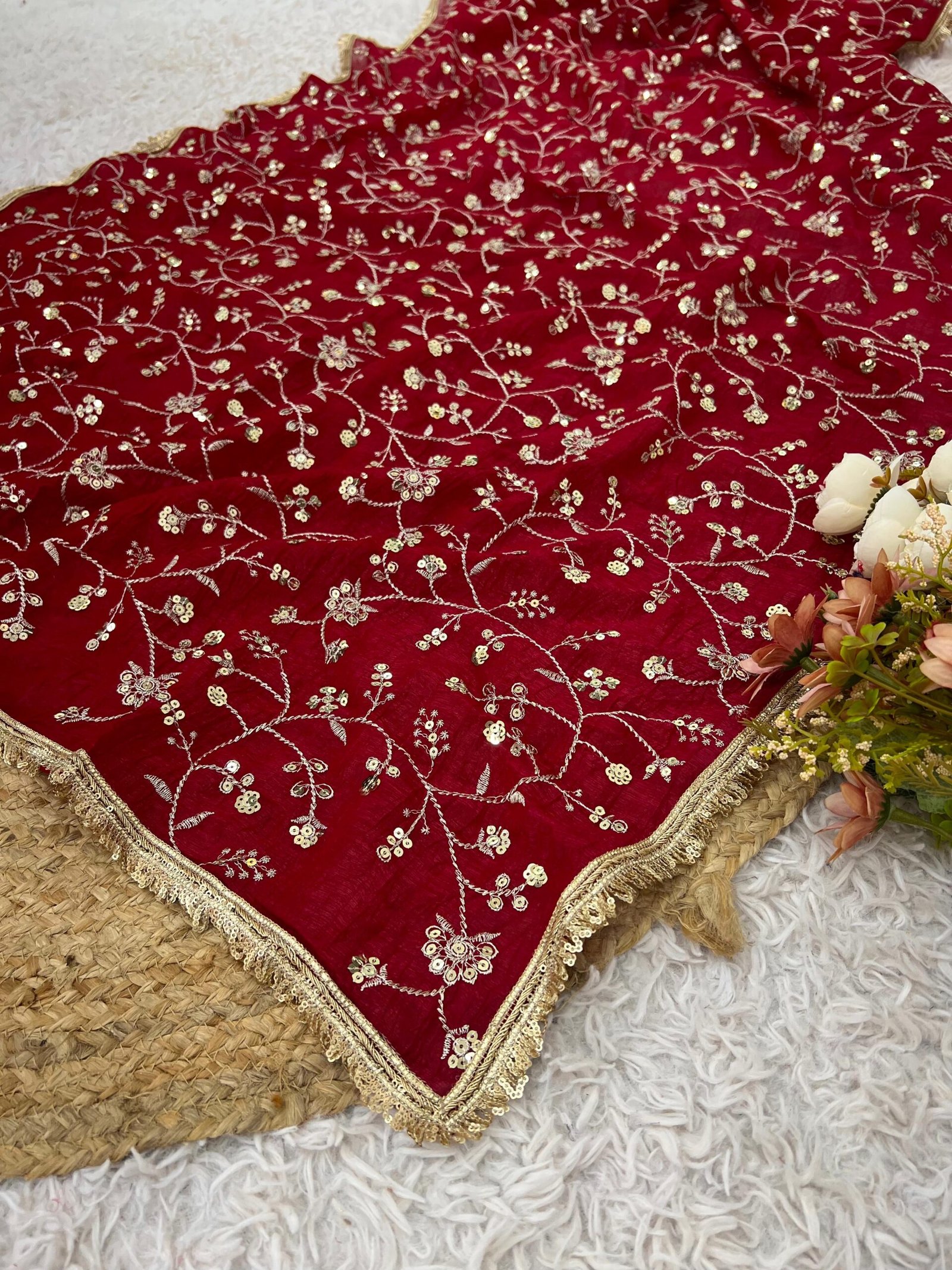 Saree Crunchy Silk - Image 8
