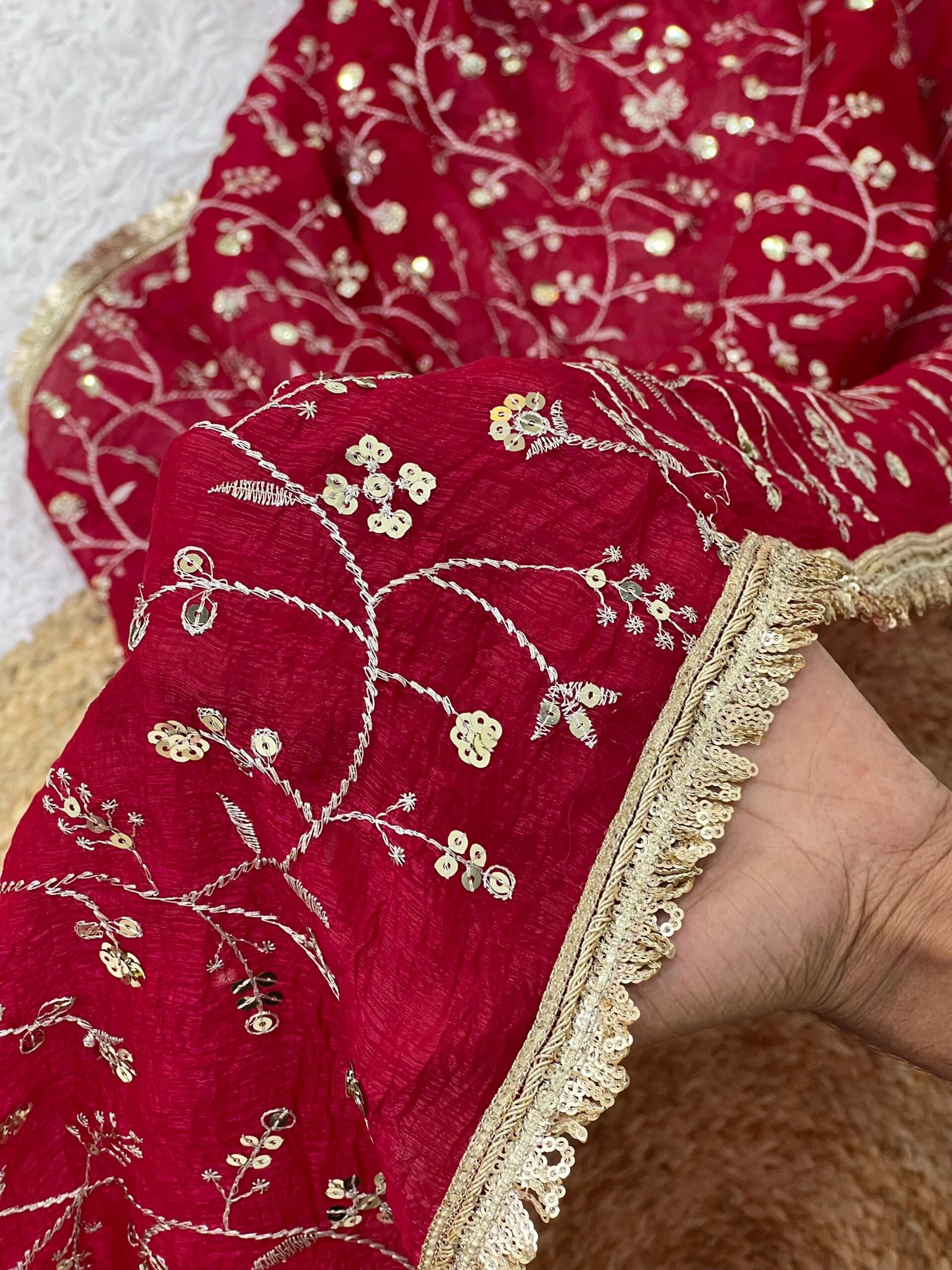 Saree Crunchy Silk - Image 9