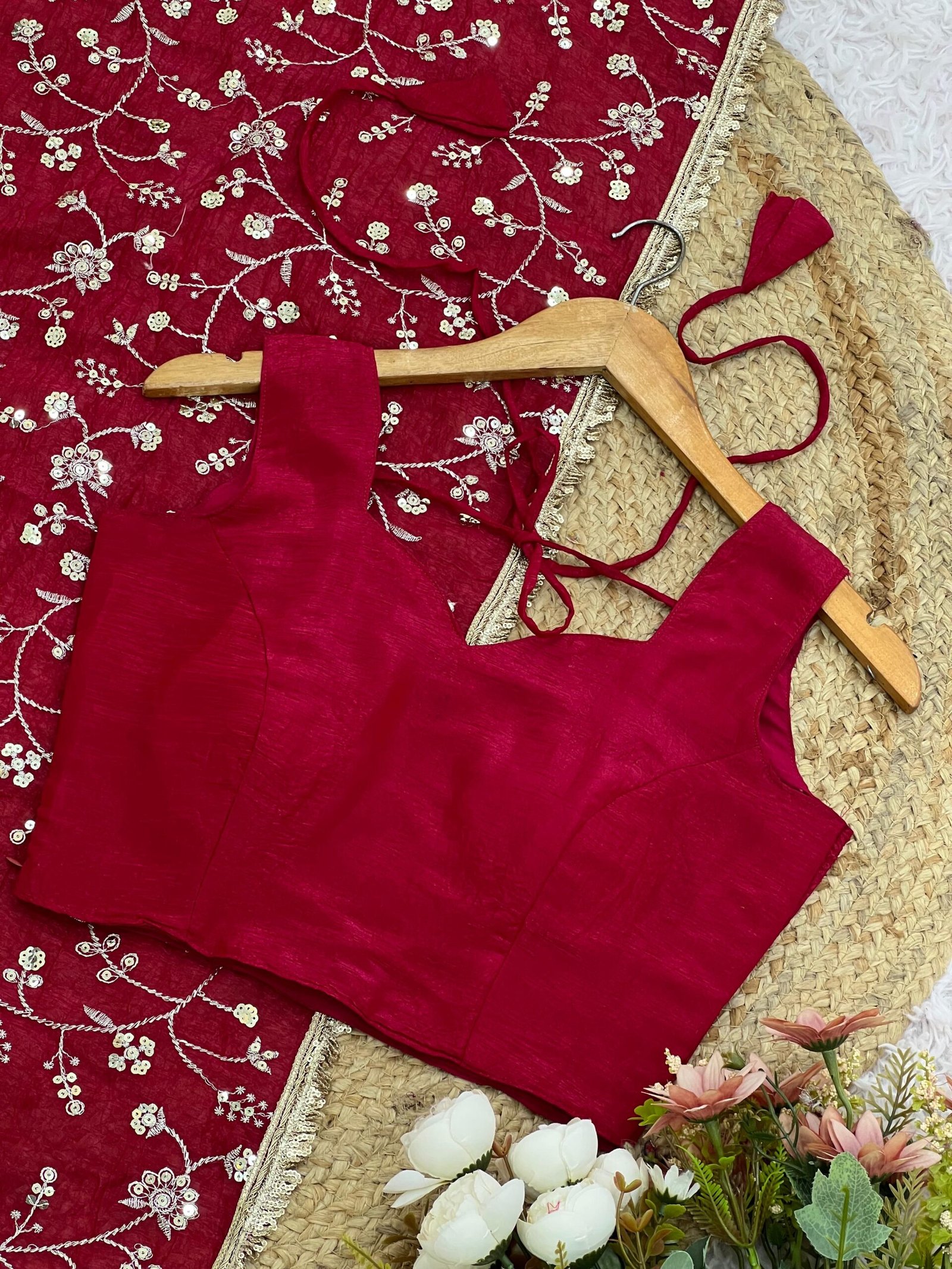 Saree Crunchy Silk - Image 7