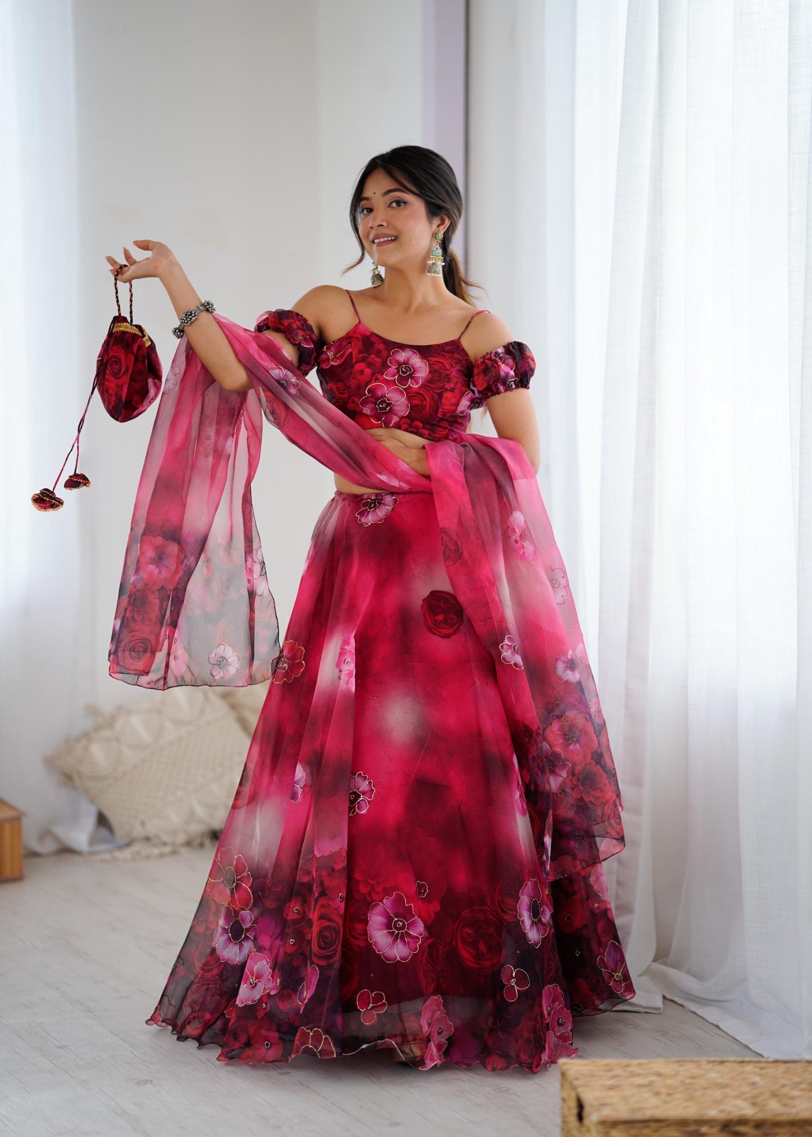 Party Wear Lahenga Set - Image 2