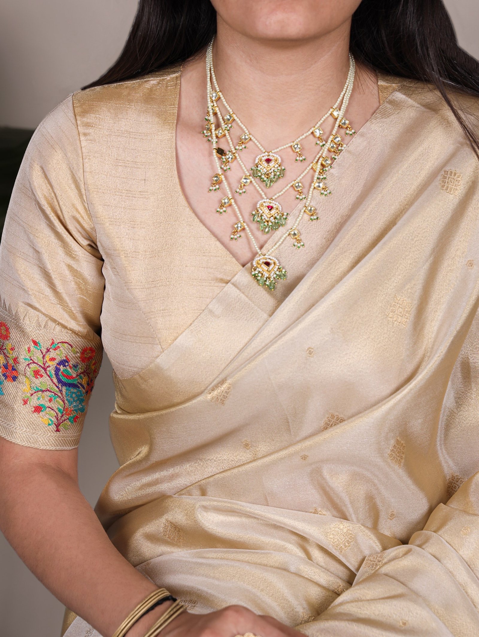 Saree Tissue Paithani - Image 5
