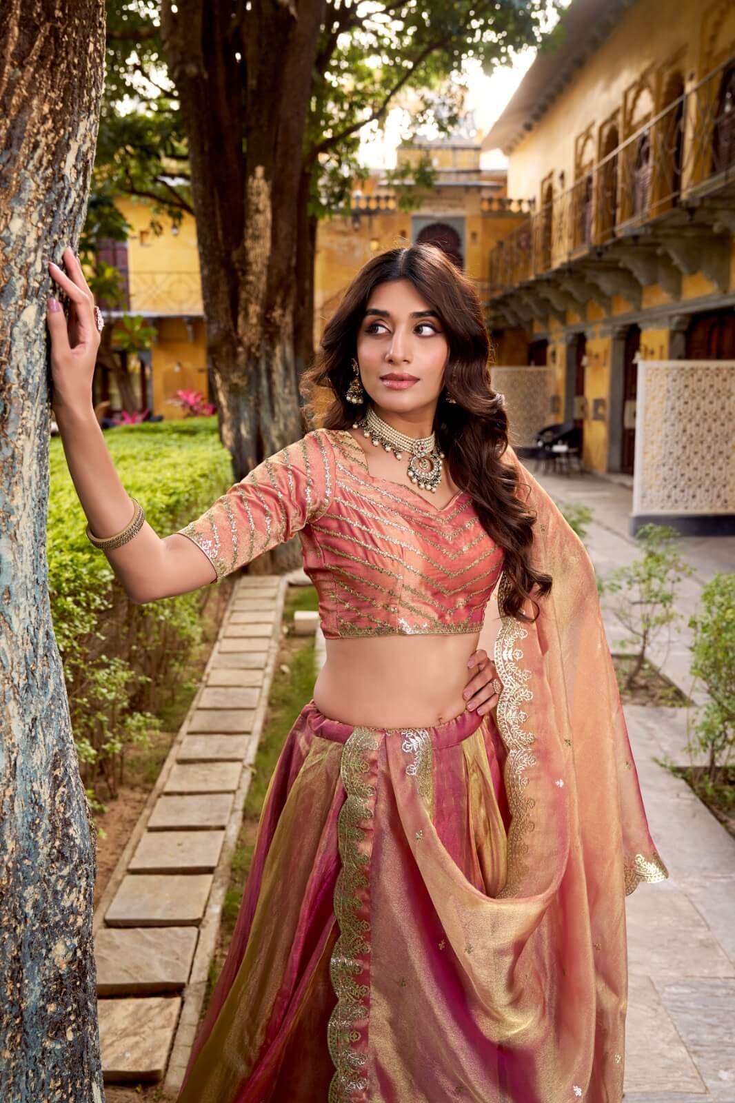 Lahenga Choli Carika Silk - Image 5